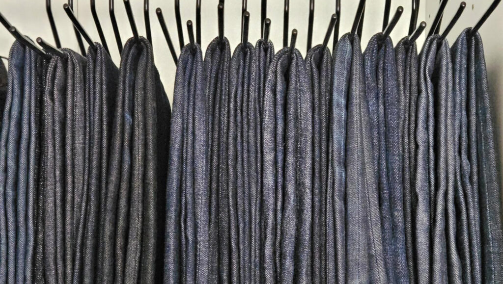 Collection de jeans.