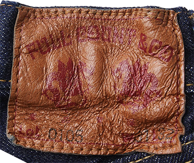 Patch Fullcount 0105 - Wide Denim 13,7oz.