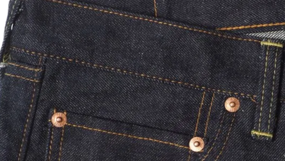Denime Lot 224-66 (66MODEL) Ram Ishikawadai Raffi coton 14,5oz.