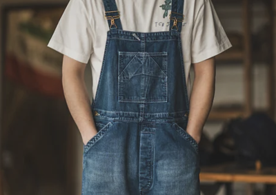 Repro Salopette des 20's. TCB Jeans Boss of the Old Cat Overalls 10,2oz.